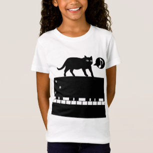 Kätzchen_Klavier T-Shirt