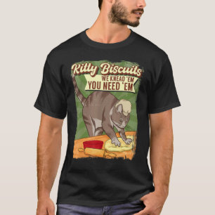 Kätzchen knetet Teig Bäcker Katze Kitty Katze Mam T-Shirt