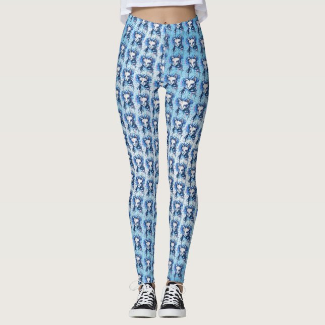 Kätzchen Leggings (Vorderseite)