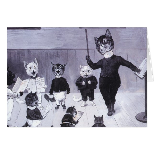 Kätzchen lernen zu singen (Vorderseite (Horizontal))