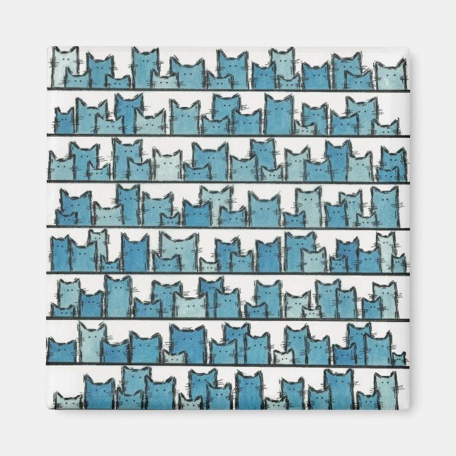 Kätzchen machen mich nicht zum blauen Magnet (Vorne)