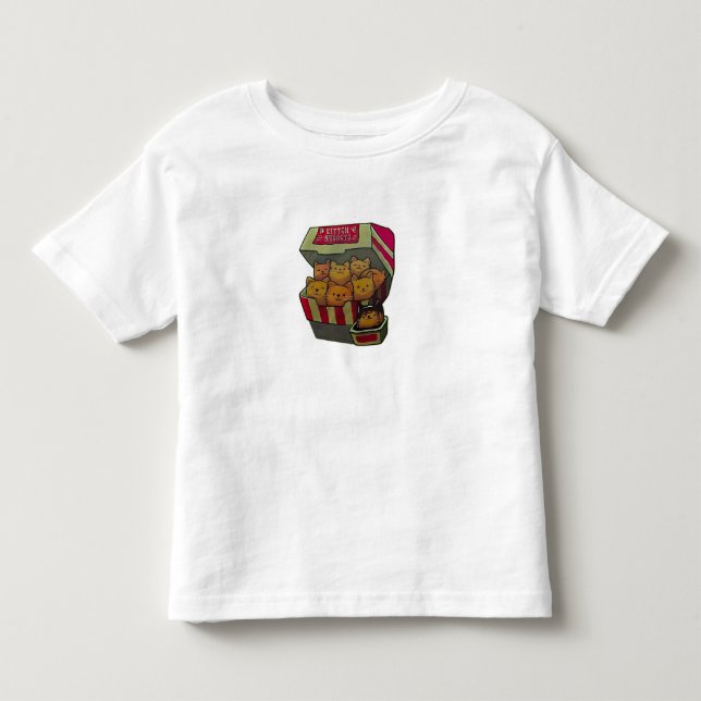 Kätzchen-Nuggets! Kleinkind T-shirt (Vorderseite)