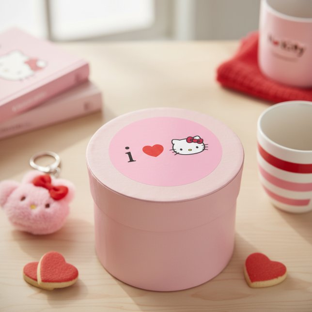 Kätzchen Runder Aufkleber (Von Creator hochgeladen)