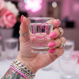 Kätzchen Schnapsglas