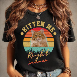 Kätzchen Sie mir gleich: Niedliche Katzengestaltun T-Shirt