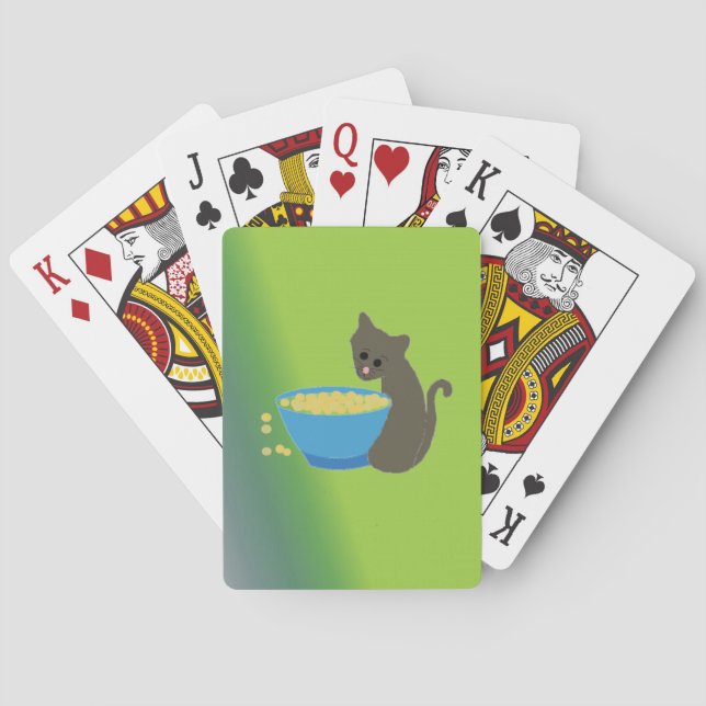 Kätzchen Spielkarten (Rückseite)