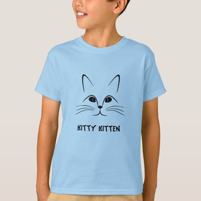 Kätzchen T-Shirt (Vorderseite)