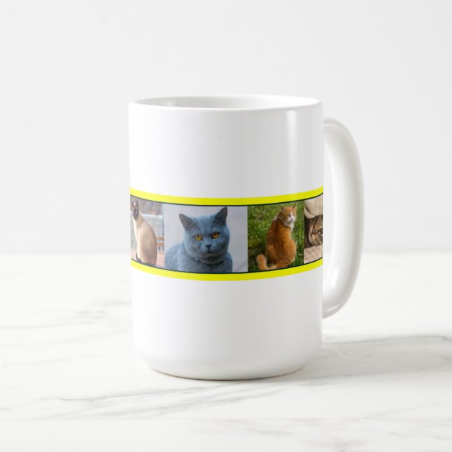 Kätzchen überall kaffeetasse (VorderseiteRechts)