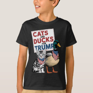Kätzchen und Enten für Trump Katzen und Enten für  T-Shirt