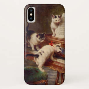 Kätzchen und Klavier Case-Mate iPhone Hülle