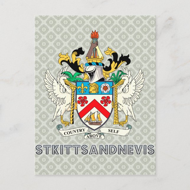 Kätzchen und Nevis Postkarte (Vorderseite)
