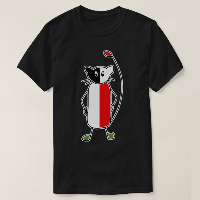 Katze6 T-Shirt (Design vorne)