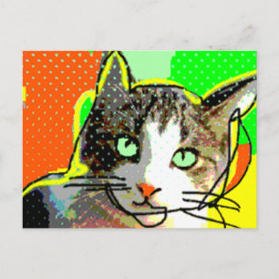 Katze 02 postkarte