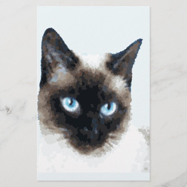 Katze 11 briefpapier (Vorderseite)