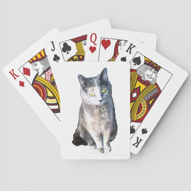 Katze 11 Spielkarten (Rückseite)