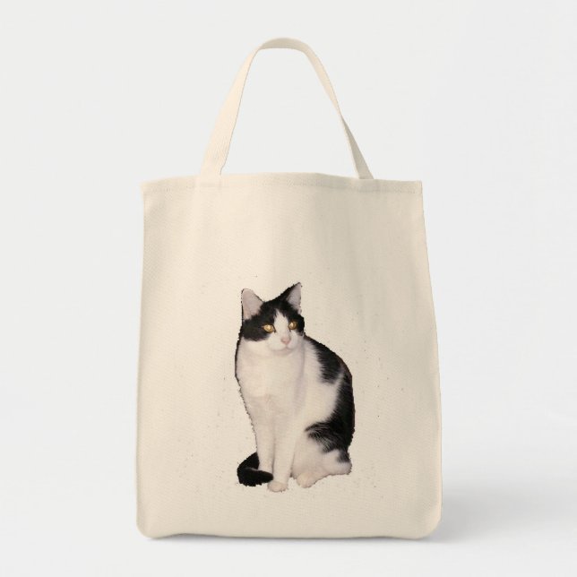 Katze 12,Bio Lebensmittelgeschäft Tasche (Vorne)