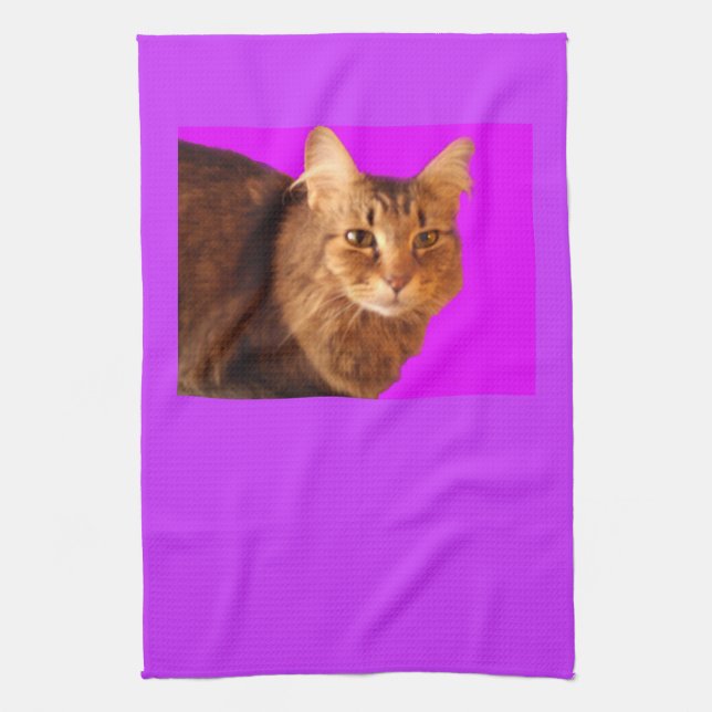 Katze 14 Handtuch (Vertikal)