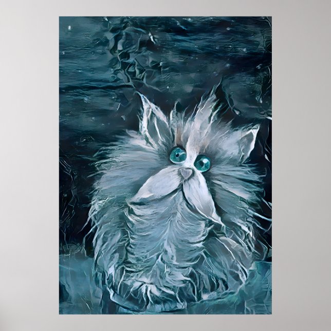 Katze 1 - Anstacheln Poster (Vorne)