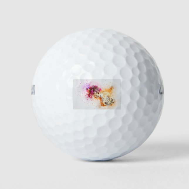 Katze 1 golfball (Vorderseite)