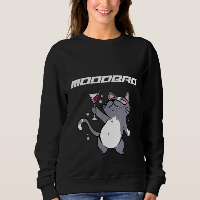 Katze 1 sweatshirt (Vorderseite)
