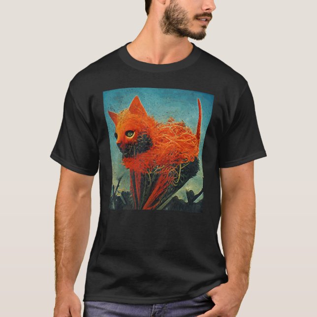 Katze 31 T-Shirt (Vorderseite)