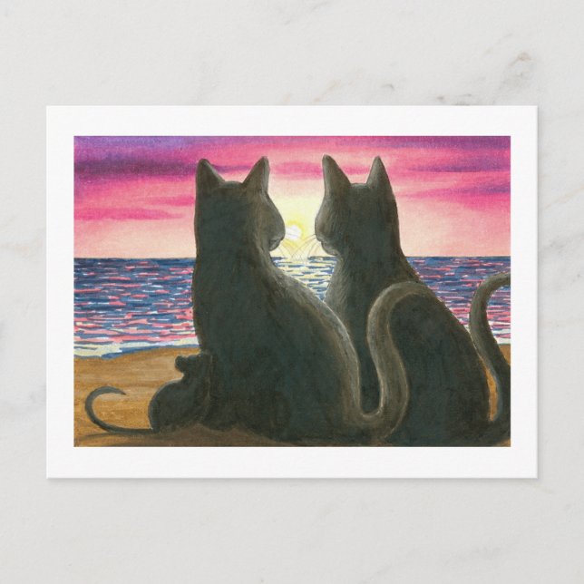 Katze 434 Postkarte (Vorderseite)