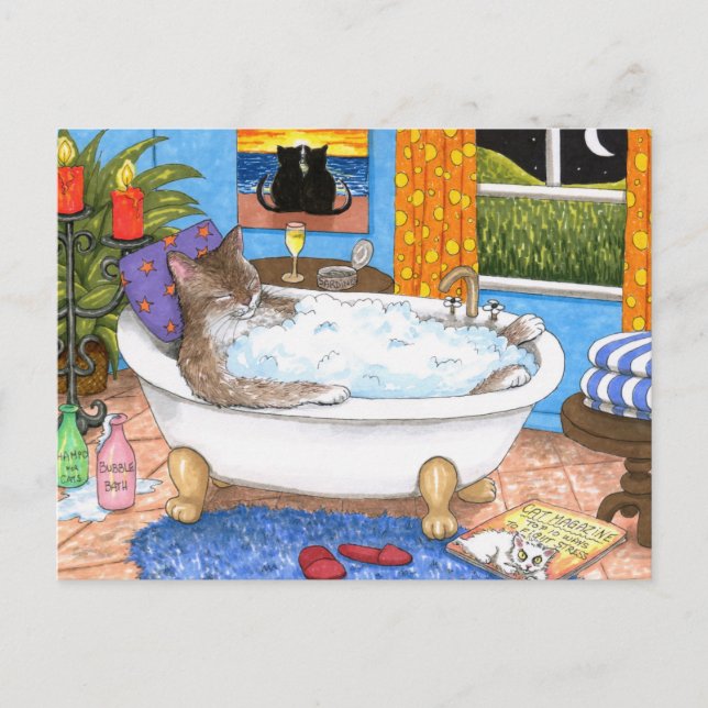 Katze 567 postkarte (Vorderseite)