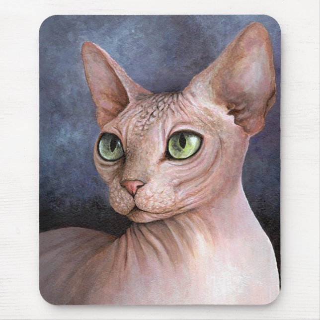 Katze 578 Sphynx Mousepad (Vorne)
