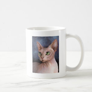 Katze 578 Sphynx Tasse