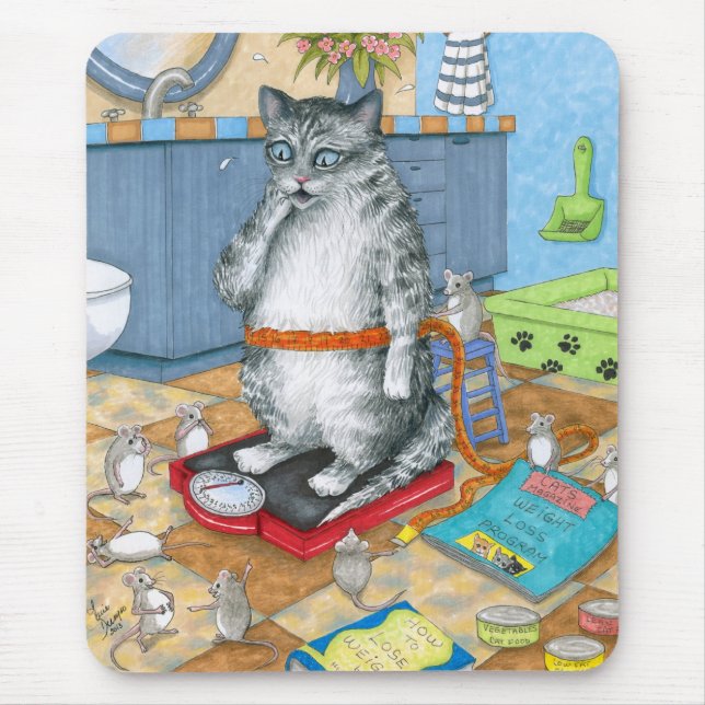 Katze 579 mousepad (Vorne)