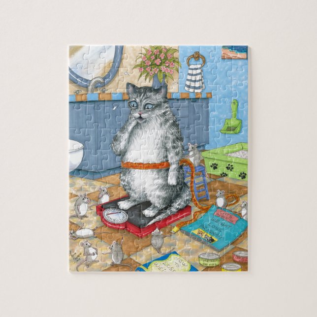Katze 579 puzzle (Vertikal)