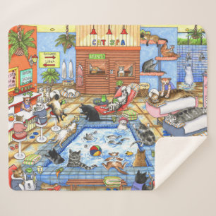 Katze 635 Kat Wellness-Center Sherpadecke