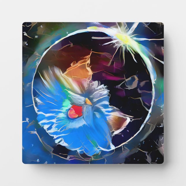 Katze 6 - Sonnenfinsternis Fotoplatte (Vorderseite)