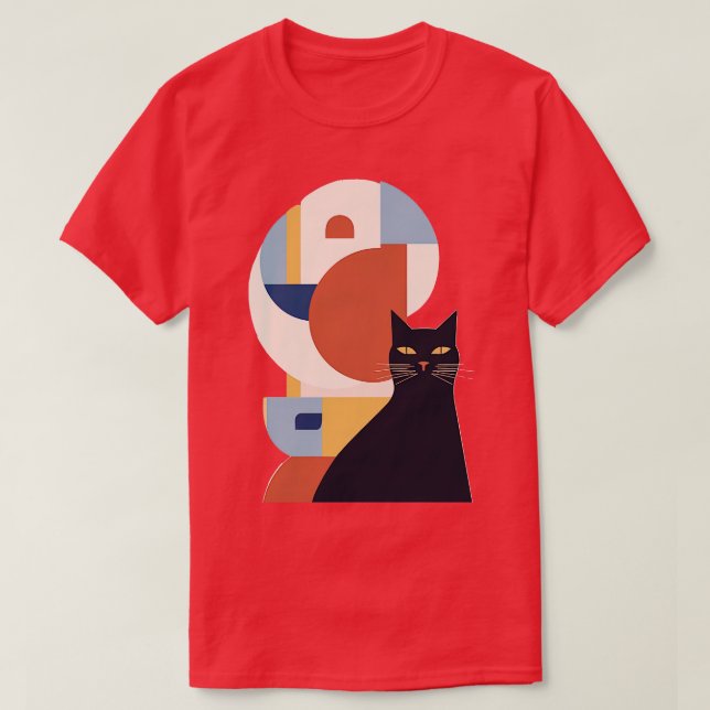 Katze 9 T-Shirt (Design vorne)