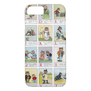 Katze Alphabet, Louis Wain Case-Mate iPhone Hülle