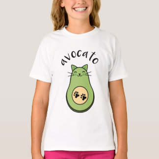 Katze als Avocado avocato T-Shirt