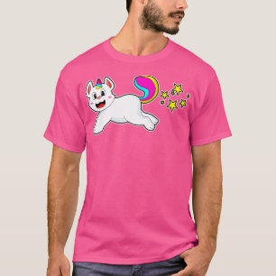 Katze als Einhorn T-Shirt