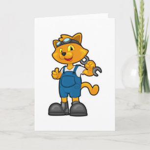 Katze als Mechanik mit Spanner Karte