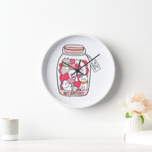 Katze Antidepressiv Funny Cat Lover Geschenk Uhr