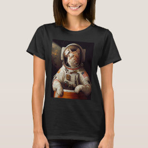 Katze Astronaut Raum T-Shirt