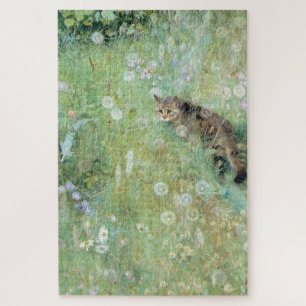 Katze auf der Sommerwiese, Bruno Liljefors Puzzle