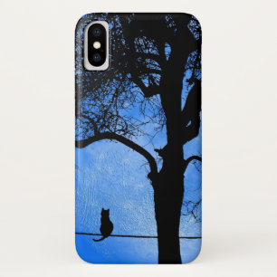 Katze auf einem Wirt Blue Moon Case-Mate iPhone Hülle