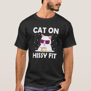 Katze auf Wutanfall Katzen Humor Kätzchen Paare 1 T-Shirt