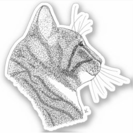 Katze Aufkleber