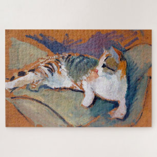 Katze, August Macke Jigsaw Puzzle