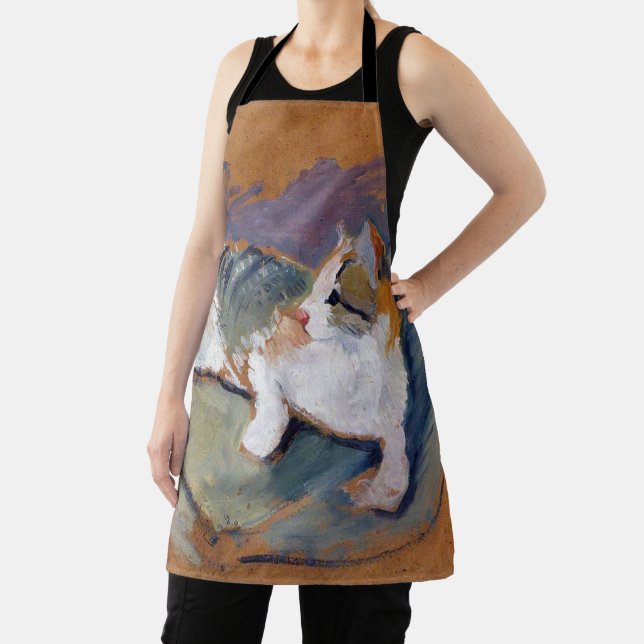 Katze, August Macke Schürze (InSitu)
