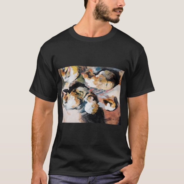 Katze, August Macke T-Shirt (Vorderseite)