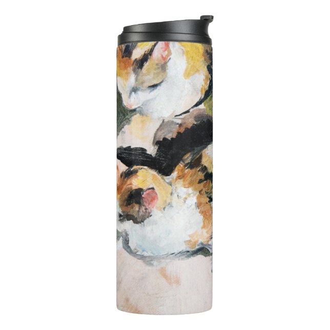 Katze, August Macke Thermosbecher (Nach links gedreht)