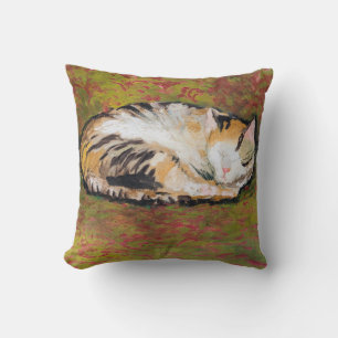 Katze, August Macke Throw Kissen