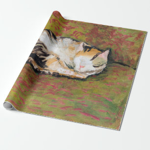 Katze, August Macke Wrapping Paper Geschenkpapier